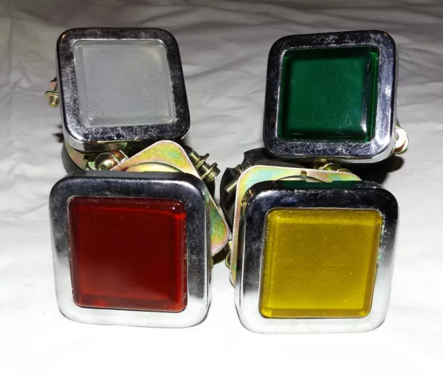 19 pz. Segnalatore luminoso da quadro Breter Art.5305, attacco E14, colori vari