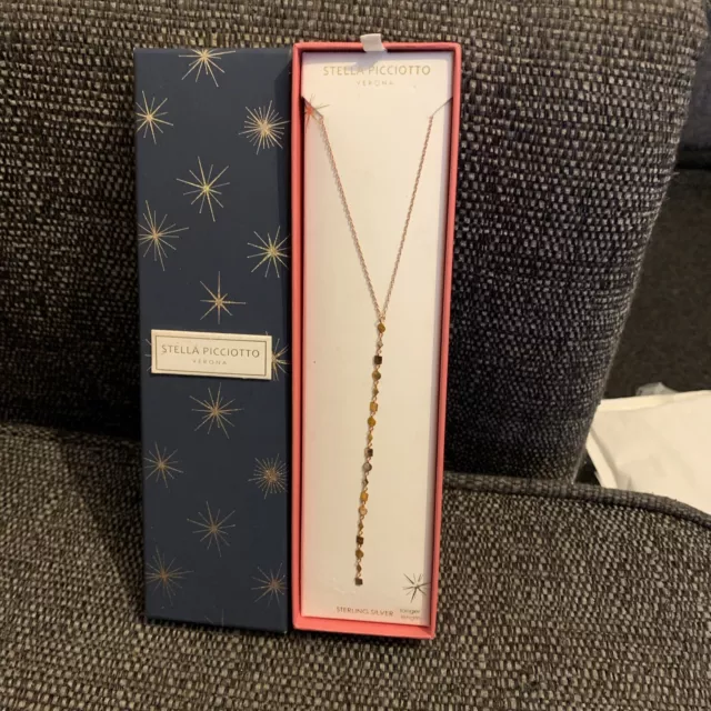STELLA PICCIOTTO VERONA Sterling Silver Necklace 6.00 PicClick UK