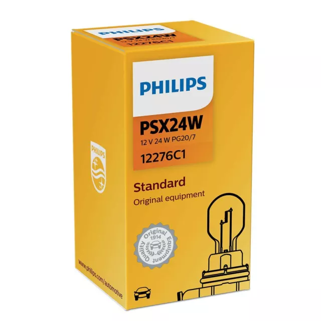 Philips PSX24W Standard Halogen Car Bulb Fog Lamp 12276C1 Single