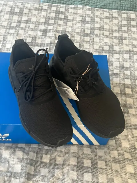 Size 9 UK - adidas NMD R1 Triple Black 2021