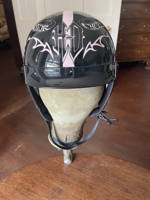 Harley Davidson Ladies Pink & Black Helmet