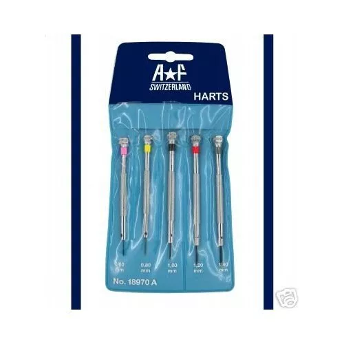 Top Quality Swiss AF Watch makers flat head blade Screwdriver 5 pc set