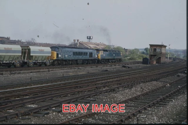 ORIGINAL 35MM SLIDE CLASS 45 LOCO NO 45034 AT WELLING BROUGH 4/82 £3.50 ...