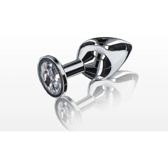 Toyjoy - Plug Anal Con Joya Mediano - Plateado