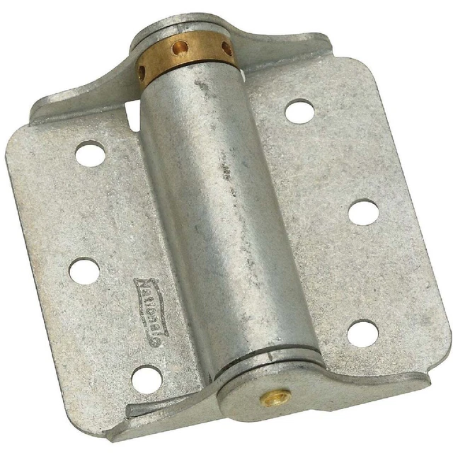 National 3 In. Galvanized Full-Surface Spring Door Hinge (2-Pack) N115105 Pack