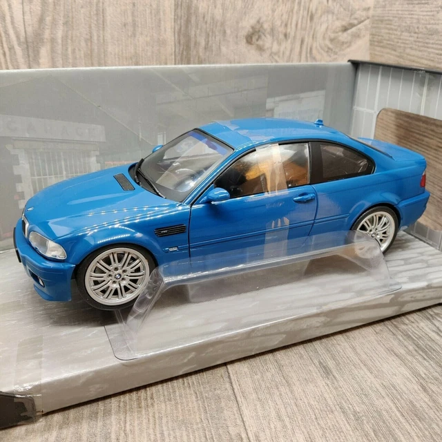 Voiture Solido Bmw E46 M3 Laguna Seca Blau 2000 1:18 Neuf Boite