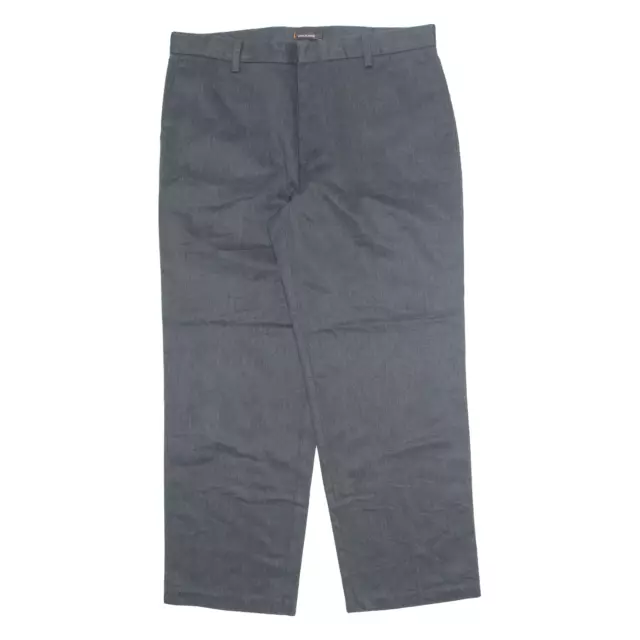 DOCKERS D3 Khaki Mens Trousers Grey Classic Straight W36 L30