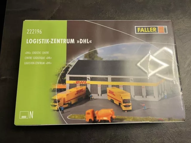 Faller 222196, Logistik Zentrum DHL, Spedition, Spur N, Neu & OVP, Bausatz