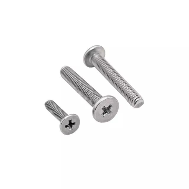304 viti piccole a testa piatta ultrasottile Phillips M4 M5 M6