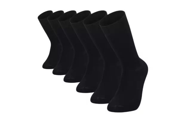 6Paar Bambus Socken Herren Damen Atmungsaktiv Geruchsneutral Antibakteriell