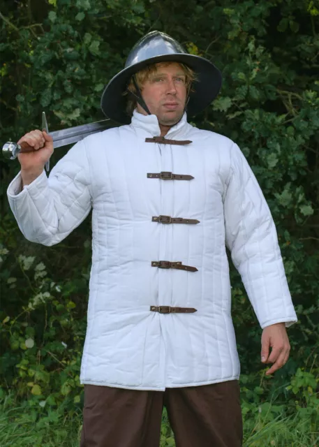 Gambeson mit Schnallen, natur