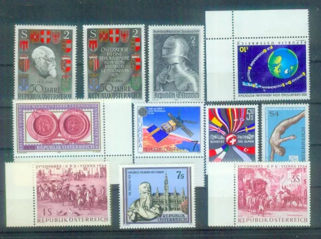 Sauberes Lot  Briefmarken aus Österreich: postfrisch