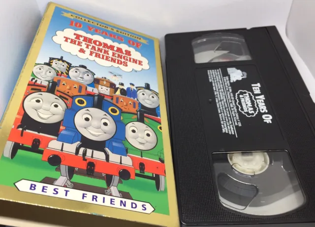 10 YEARS OF Thomas The Tank Engine & Friends Collectors Ed VHS Best ...