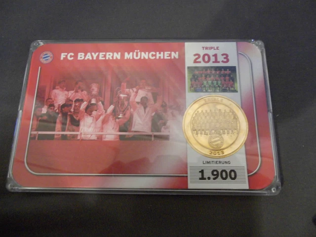 Médaille FC Bayern München - Vainqueur DFB Pokal 1984 - Avec Certificat - 30g