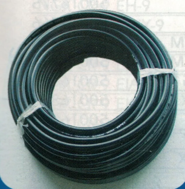 Câble anti-parasite Haute tension 7mm PVC NOIR : au mètre