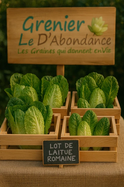 Graines à Semer - Lot Familial Chou Pé Tsai, Pak Choi & Basilic Thaï - 3 Sachets - Le Grenier D'Abondance