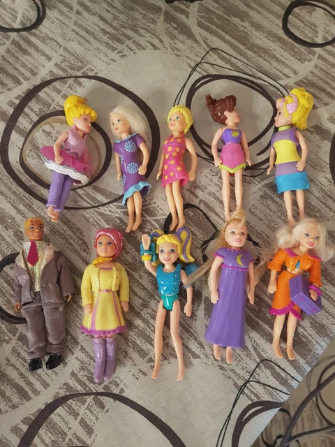 Lotto Di Polly Pocket Vestiti Scarpe Accessori Very Good Vintage