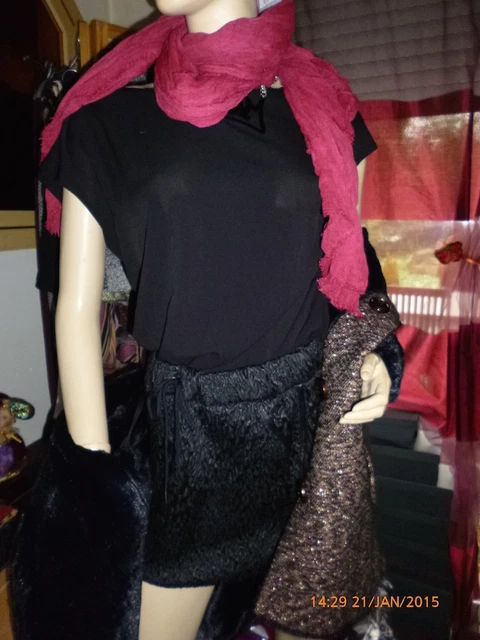 Robe Longue COP Copine Hiver 2016-2017 - Modèle BENTO - Crêpe Polyester - Neuve Avec étiquettes (valeur 155€)