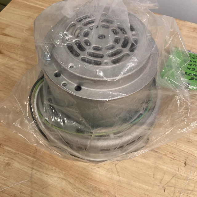 New Genuine Ametek Lamb 2 Stage 7.2" Peripheral Bypass Vacuum Motor 115330 120V