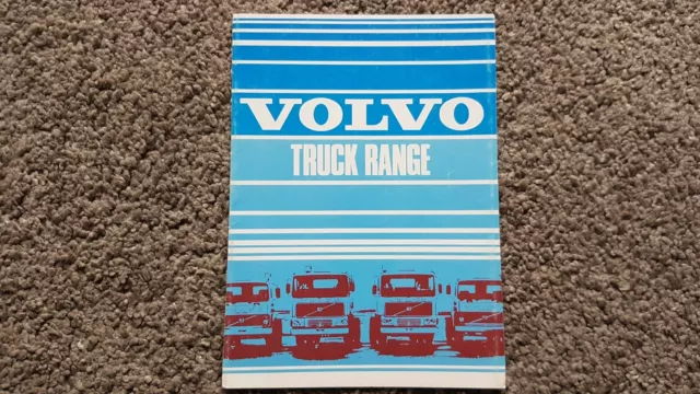 Volvo Truck Range Sales Brochure 1980'S