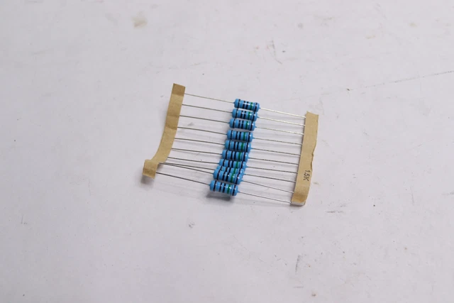 (10-Pk) Metal Film Resistor 1.5k Ohm 1/4W 1% 83-1095