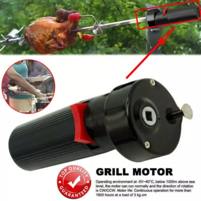 Moteur rôti fiable pour kit de brochette de barbecue universel et torréfaction