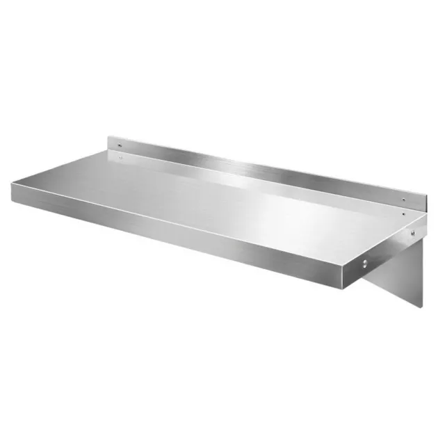 Cefito Stainless Steel Kitchen Wall Shelf Mounted Rack Storage Display 900mm