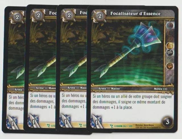 Focalisateur d'Essence x4 #282 / Legion FR Warcraft TCG