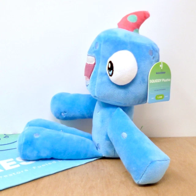 MAKESHIP SQUIDDY IBALLISTICSQUID Plush Soft Toy LE 1/1269 7" Minecraft ...