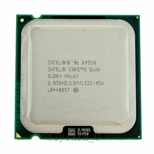 Intel Core Q6600 Q6700 Q8400 Q9400 Q9500 Q9550 Q9650 CPU Socket LGA775 Processor