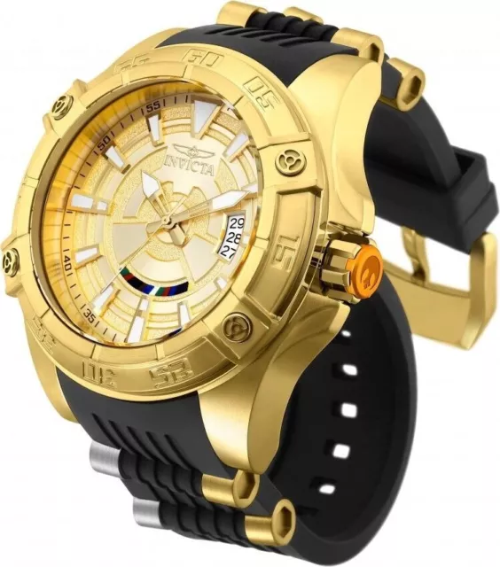 Invicta Star Wars C3PO Mens Bolt Viper 52mm NH35 Automatic Limited Ed. Watch New