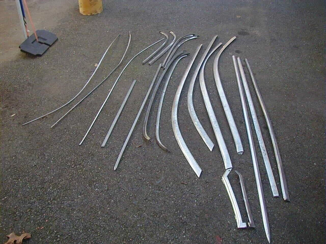 20 PCS 1949 1950 MERCURY 1940 FORD BODY TRIM MOLDINGS rat hot rod aaca scta