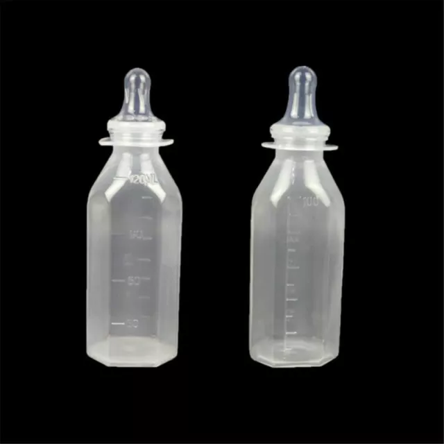 60/100/120ML Disposable Plastic Feeding Bottle for Newborn Baby Infant Toddler