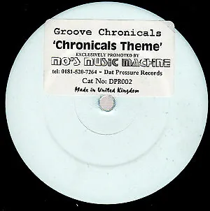 Groove Chronicles - Chronicals Theme (12", S/Sided, Promo, W/Lbl, Sti)