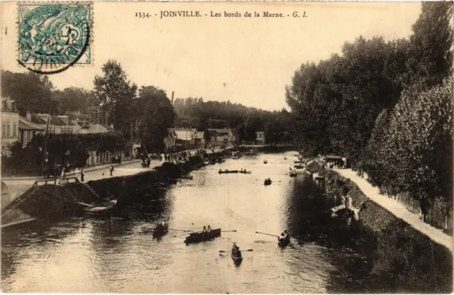 CPA Joinville-le-Pont Les Bords de la Marne FRANCE (1339483)