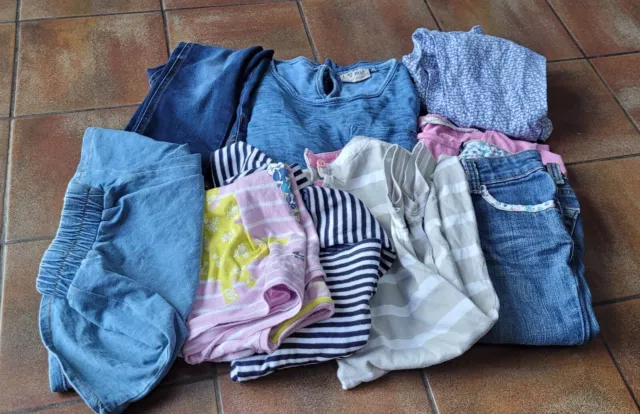 Bundle Of Girls Clothes 4-5 / 5Years All Boden & Next T-shirt, Jeggings, Dress