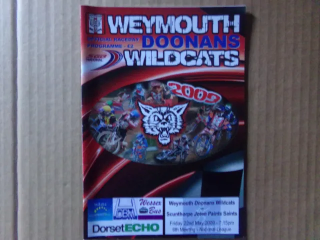 2009 Weymouth Wildcats v Scunthorpe Saints National League  22/05/09