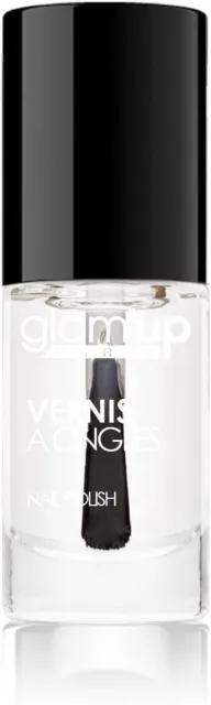 Glam'Up - Vernis à ongles longue tenue N°100 Transparent - 10,5 ml