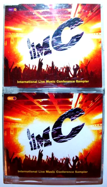 ILMC 2x LP SAMPLER CDs International Live Music Conference 1995 LEFTFIELD Reef