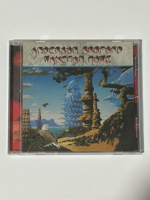 ANDERSON BRUFORD WAKEMAN Howe 4Cds + 2Dvds Live Album Box