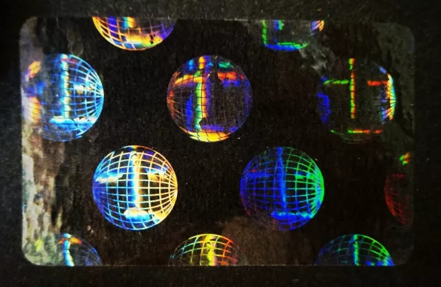 Hologram World Seal Overlays Inkjet Teslin ID Cards - Lot of 25