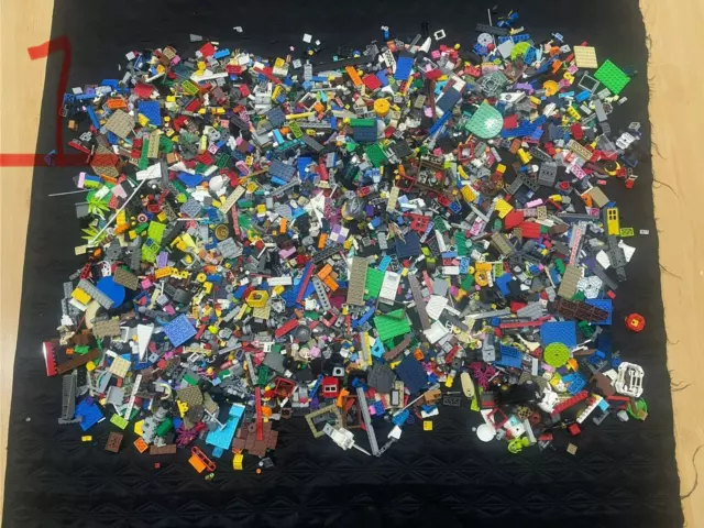 Lego Bulk Approx 5kg Bundle Genuine Mixed Lego Sets, Job Lot,  Building Pack Toy