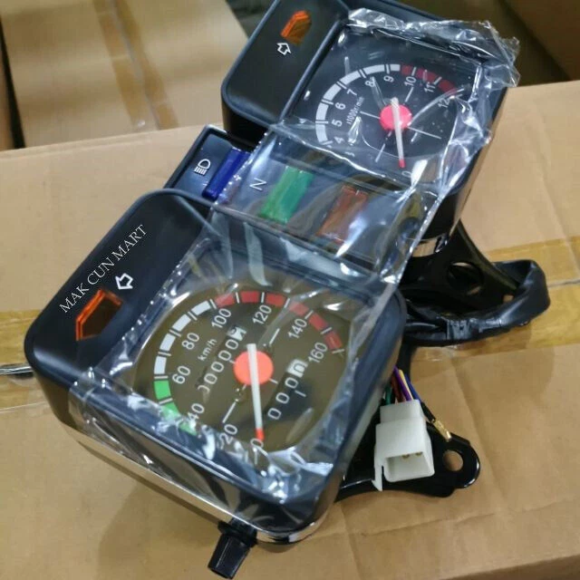 YAMAHA RXS100 RXS 100 115 RX115 Speedometer Tachometer Gauge Set Oil