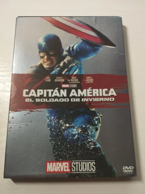 Capitan America El Soldado de Invierno Marvel - DVD + Extras Español Ingles Am