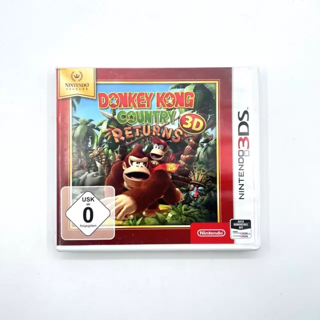 Donkey Kong Country Returns 3D Nintendo 3DS DS Spiel in OVP