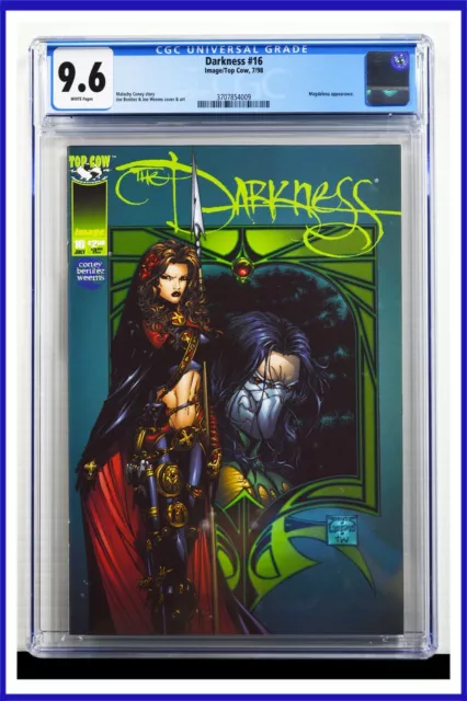 Darkness #16 CGC Graded 9.6 Image/Top Cow July 1998 White Pages Comic Book