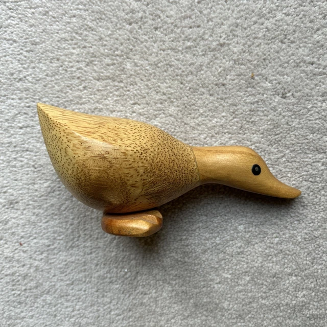 dcuk 7” Wooden Duck Ornament