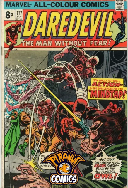 Daredevil #117 (1964) Vg/Fn Pence Copy Marvel *