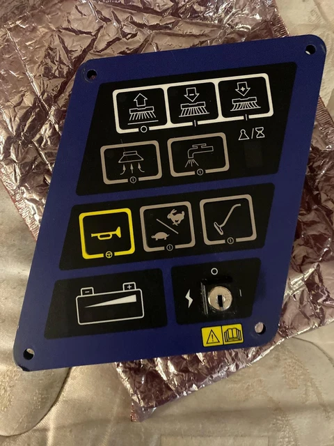 Aqua rider scrubbers control panel panel  56314083 floor scrubber panel
