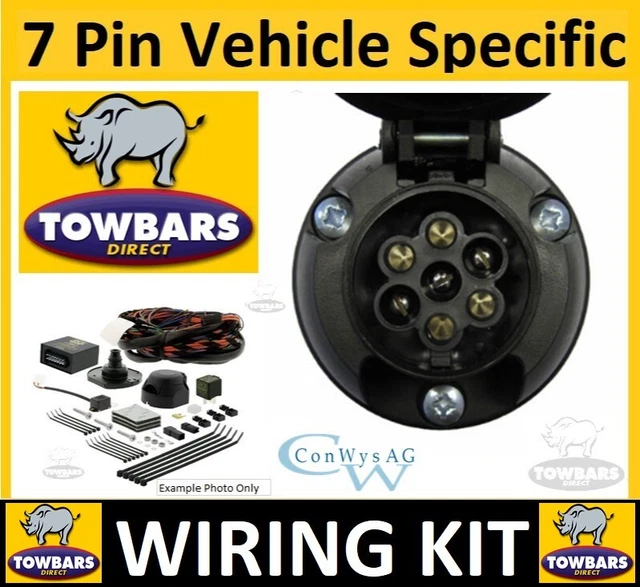 7 PIN TOWBAR wiring kit for Range Rover L322 2002 to Aug 2009 Dedicated